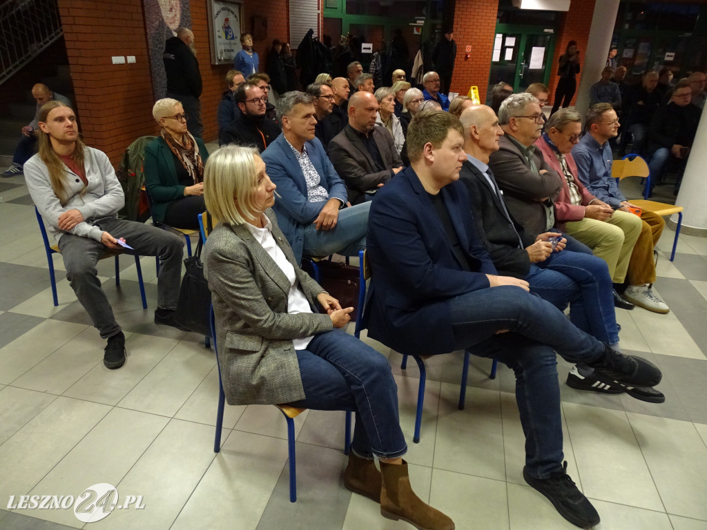 Spotkanie prezydenta Leszna z mieszkańcami Zatorza