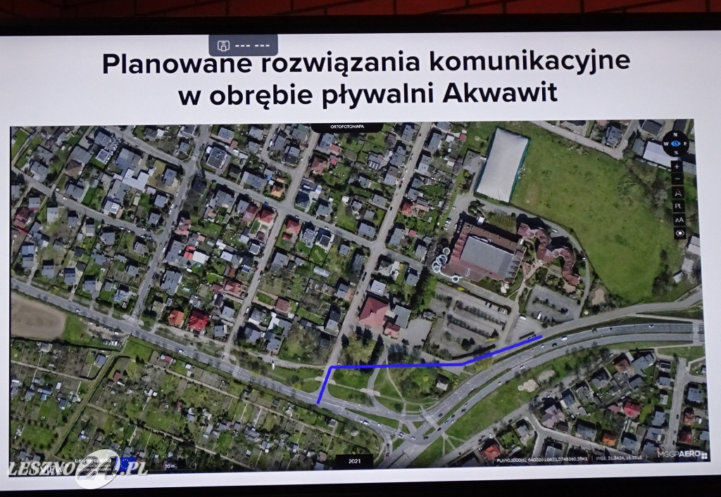 Spotkanie prezydenta Leszna z mieszkańcami Zatorza