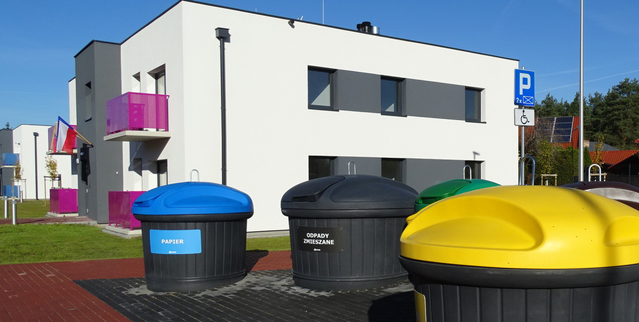 Nowe budynki komunalne w Lesznie