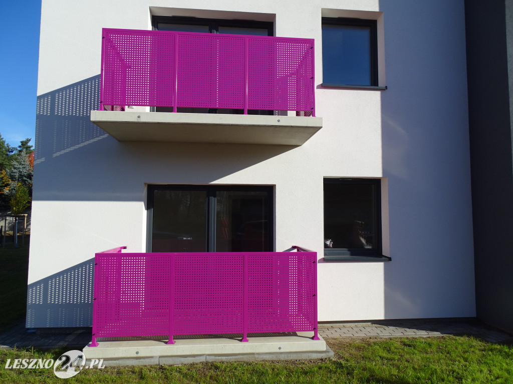 Nowe budynki komunalne w Lesznie