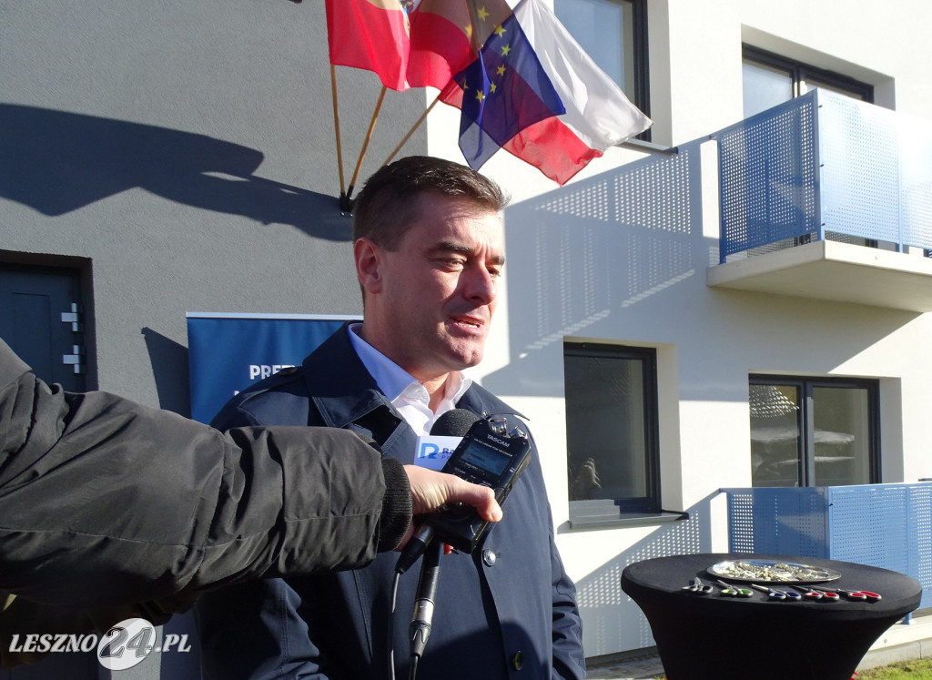 Nowe budynki komunalne w Lesznie