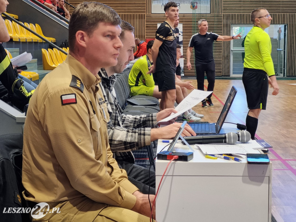 Eliminacje w halowej piłce nożnej strażaków