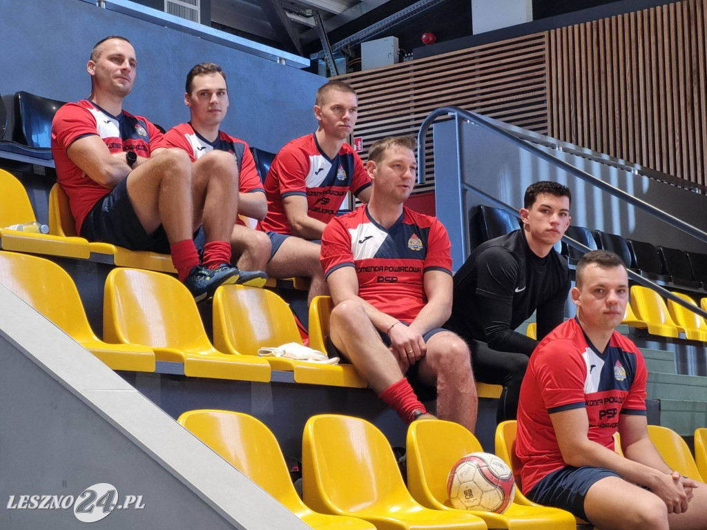 Eliminacje w halowej piłce nożnej strażaków