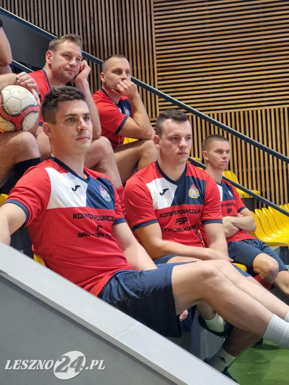 Eliminacje w halowej piłce nożnej strażaków