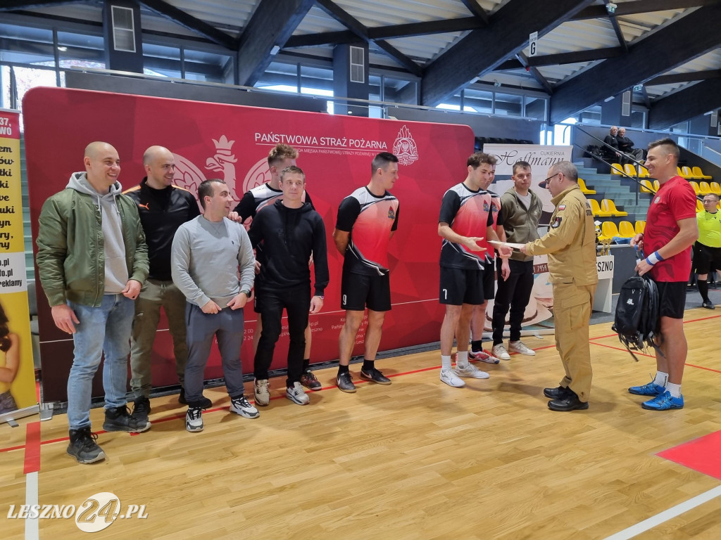 Eliminacje w halowej piłce nożnej strażaków