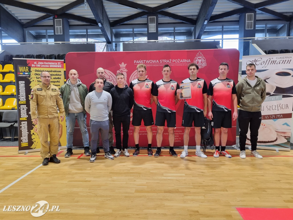 Eliminacje w halowej piłce nożnej strażaków