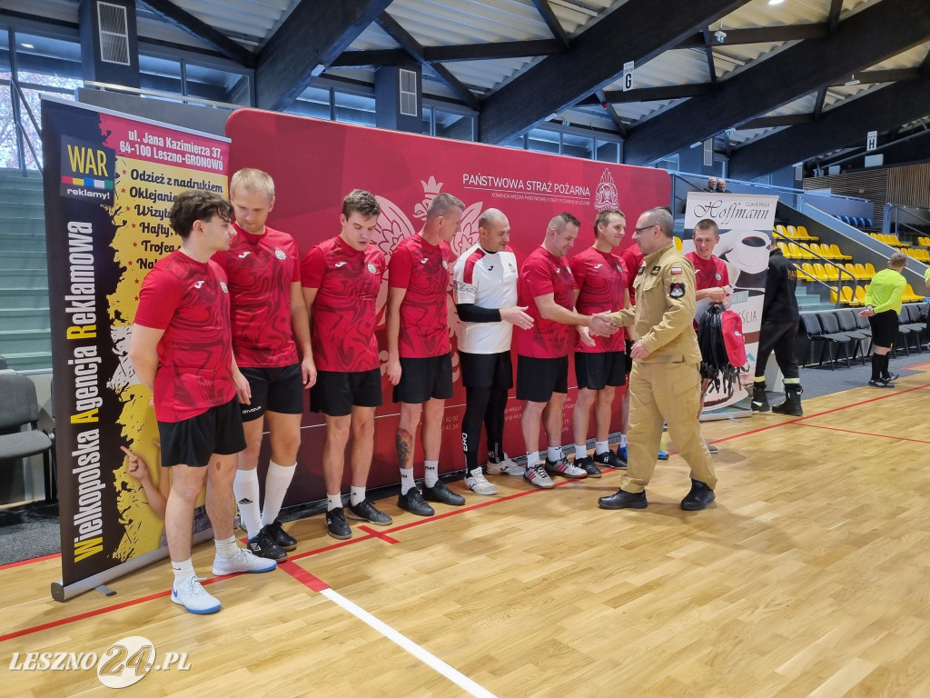 Eliminacje w halowej piłce nożnej strażaków