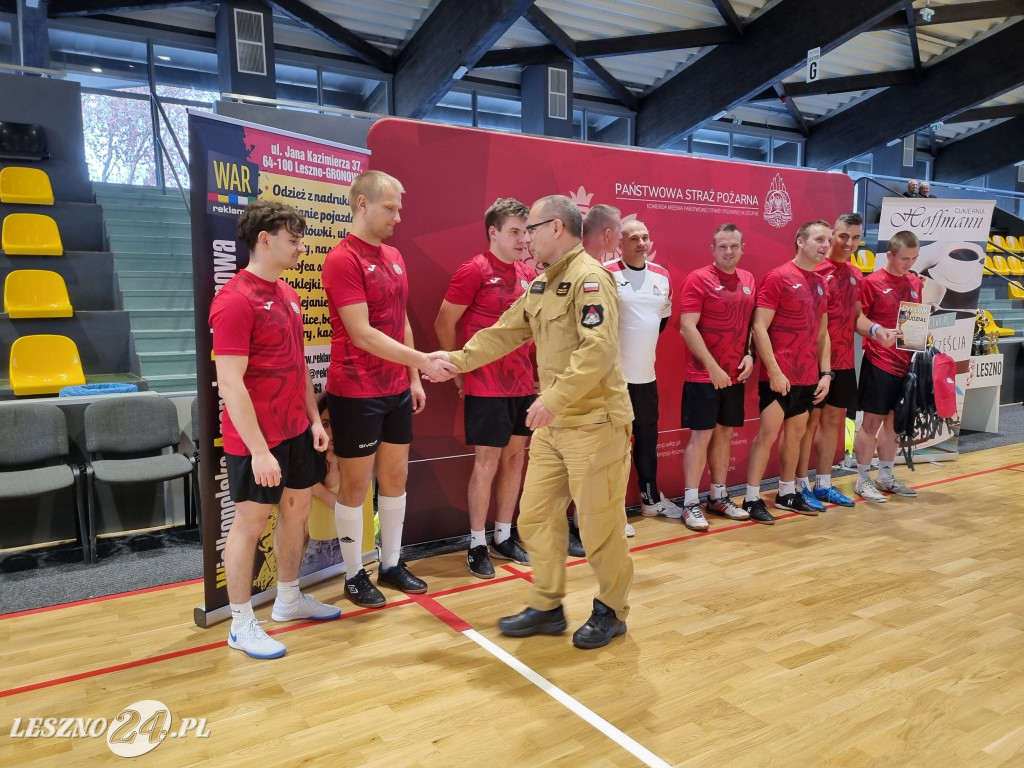 Eliminacje w halowej piłce nożnej strażaków