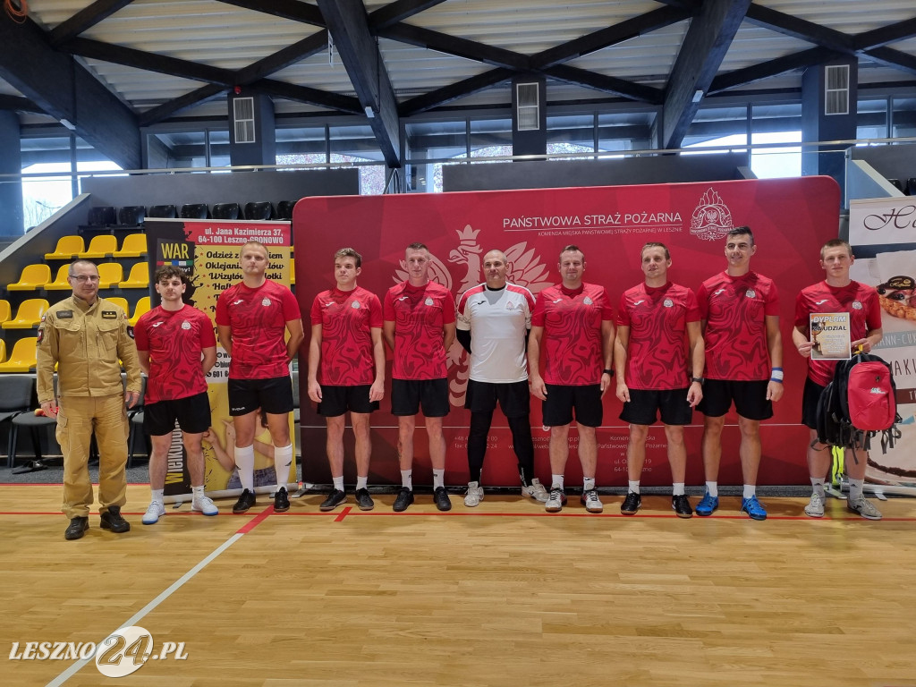 Eliminacje w halowej piłce nożnej strażaków