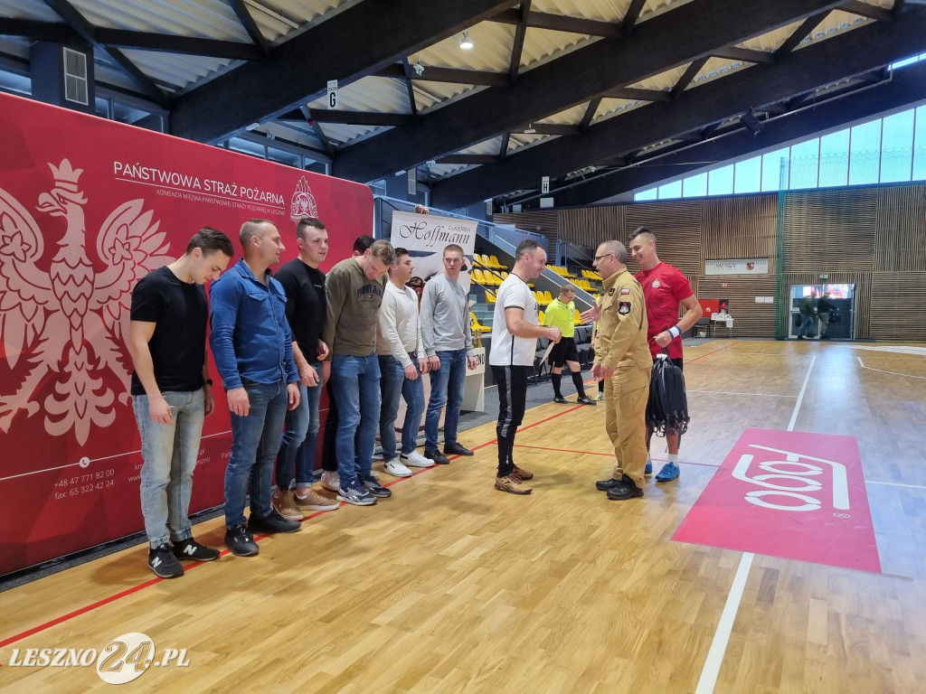 Eliminacje w halowej piłce nożnej strażaków