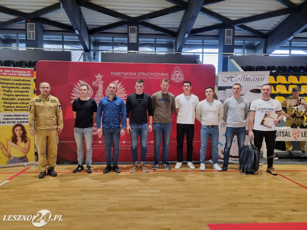 Eliminacje w halowej piłce nożnej strażaków