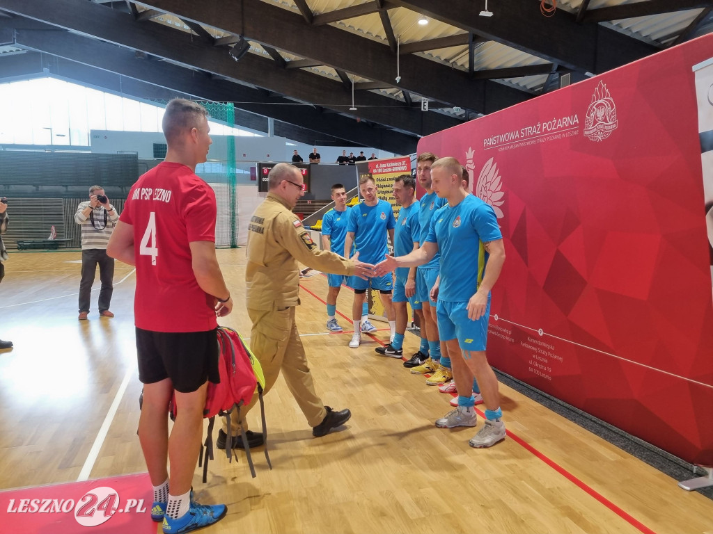 Eliminacje w halowej piłce nożnej strażaków