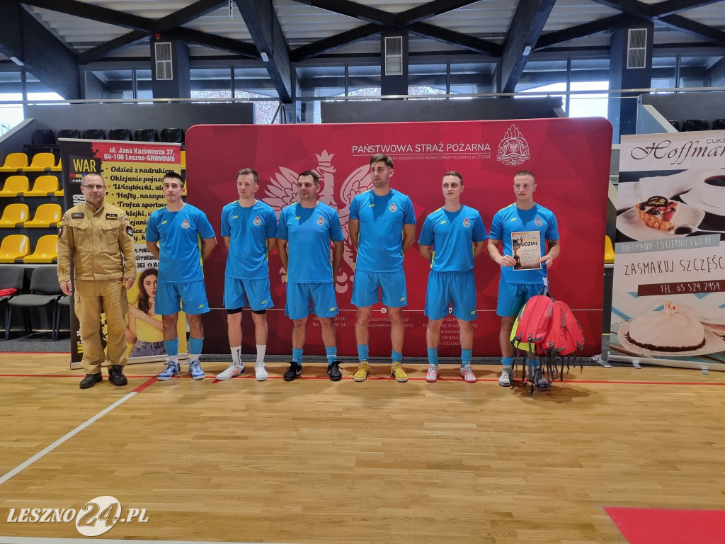 Eliminacje w halowej piłce nożnej strażaków