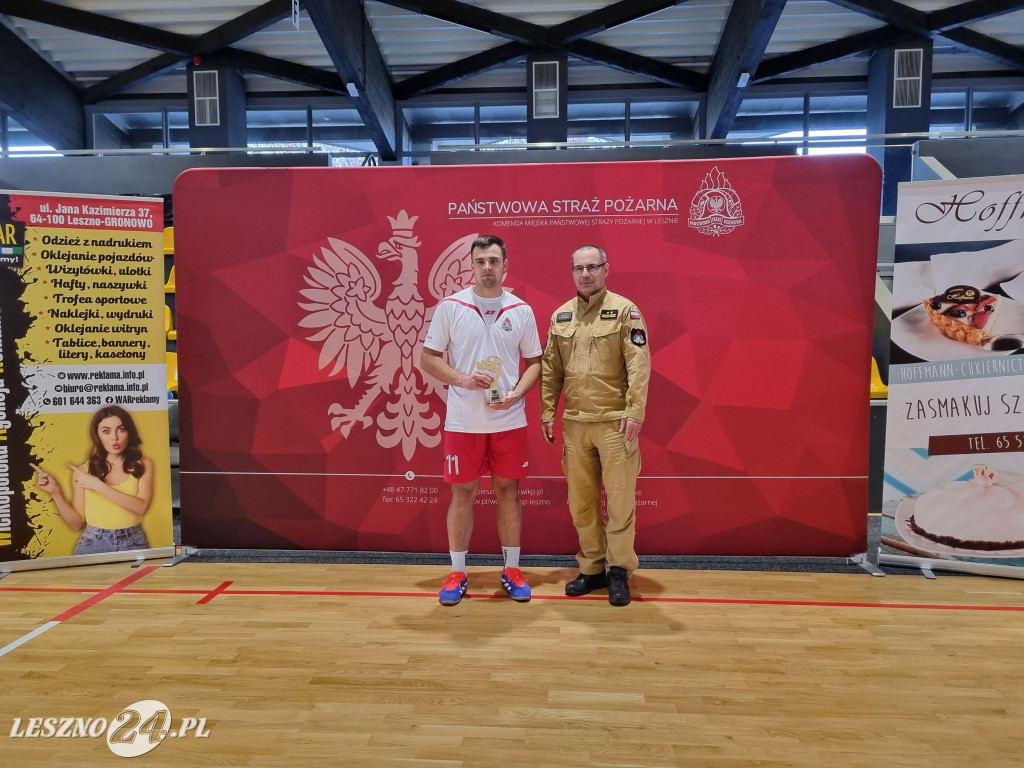 Eliminacje w halowej piłce nożnej strażaków