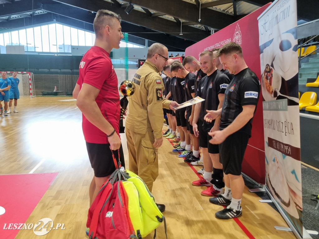 Eliminacje w halowej piłce nożnej strażaków