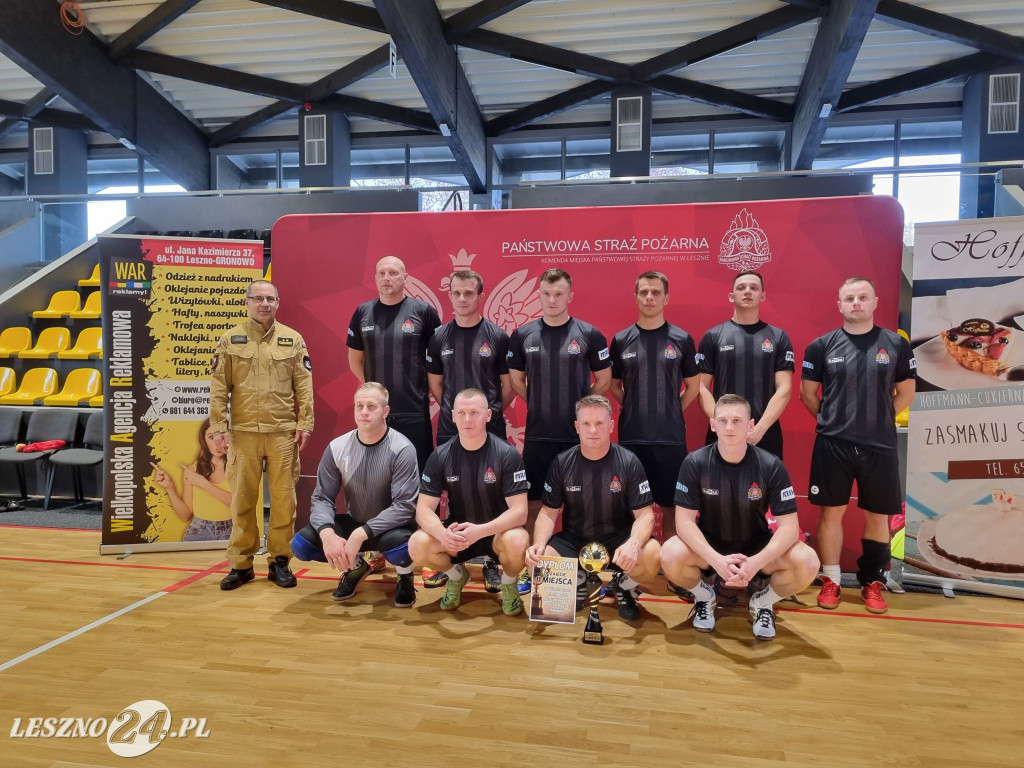 Eliminacje w halowej piłce nożnej strażaków