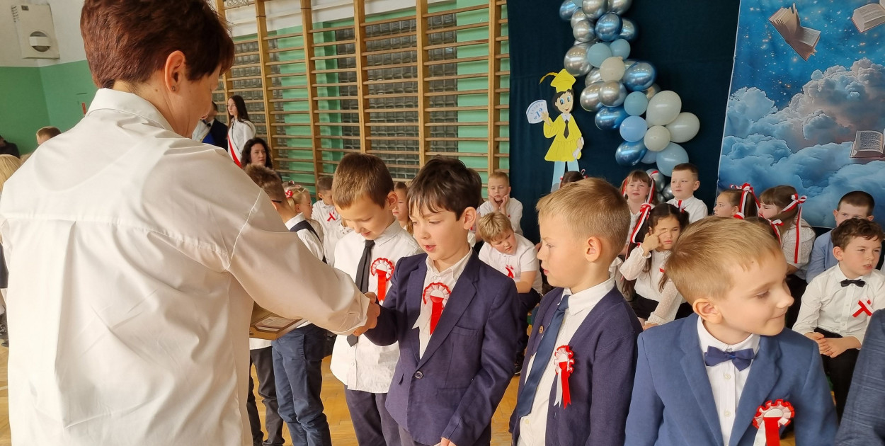 Pasowanie na uczniów w SP 12