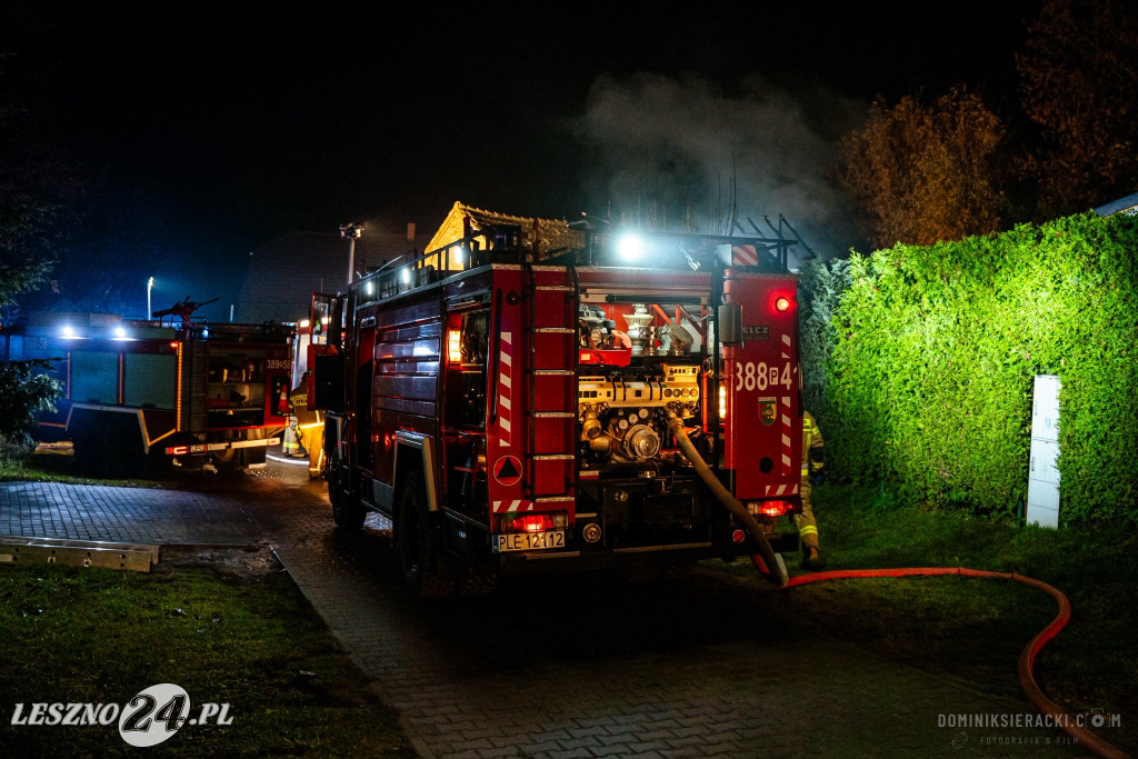 W Ujazdowie spłonęła stodoła