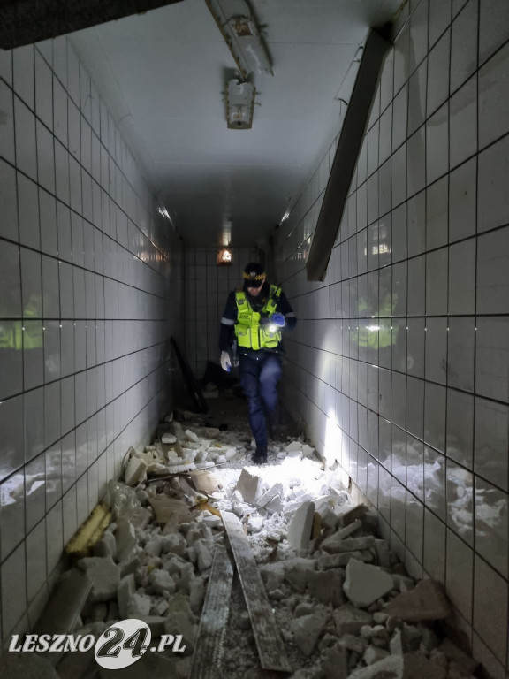 Straż Miejska w Lesznie patroluje pustostany