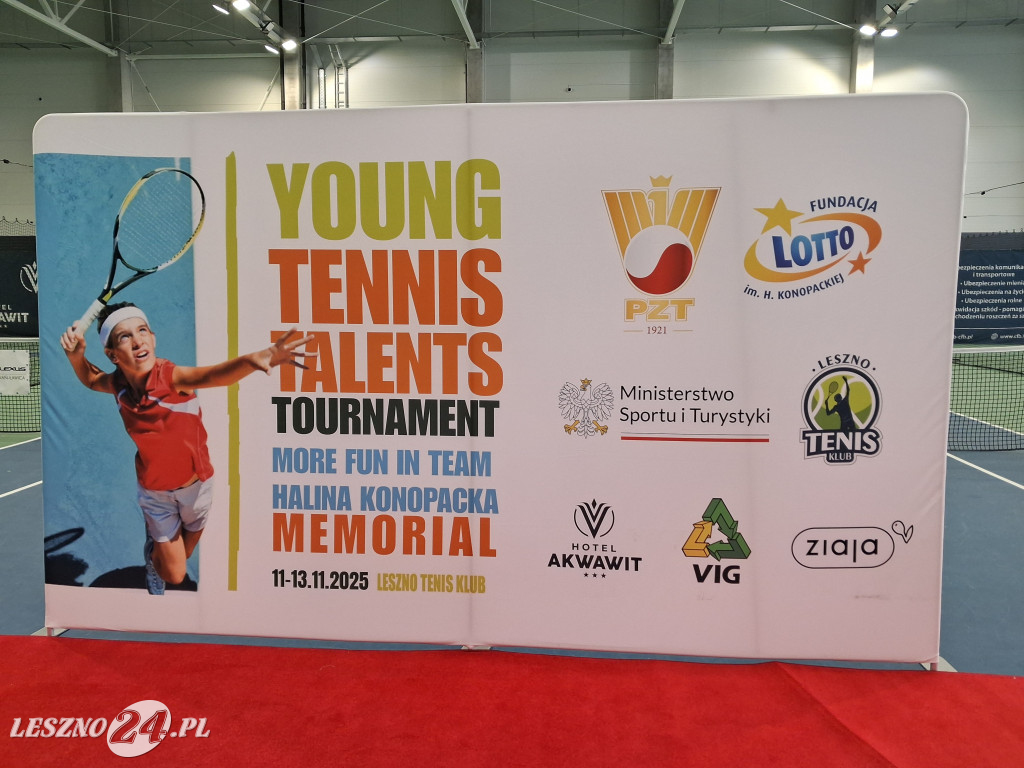 Międzynarodowy turniej tenisowy w Lesznie