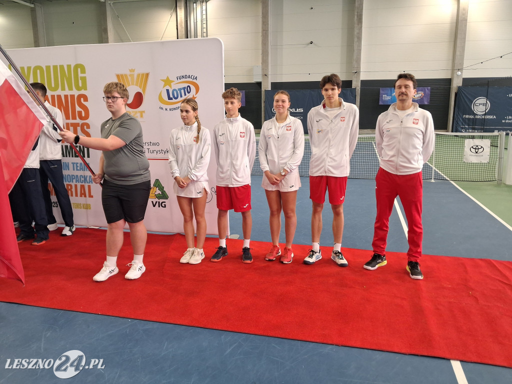 Międzynarodowy turniej tenisowy w Lesznie