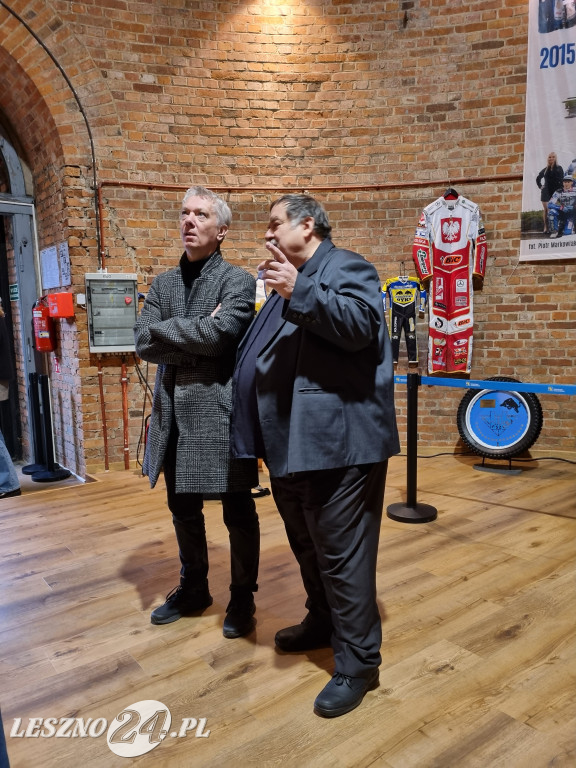 Wystawa żużlowa w Wieży Ciśnień w Lesznie
