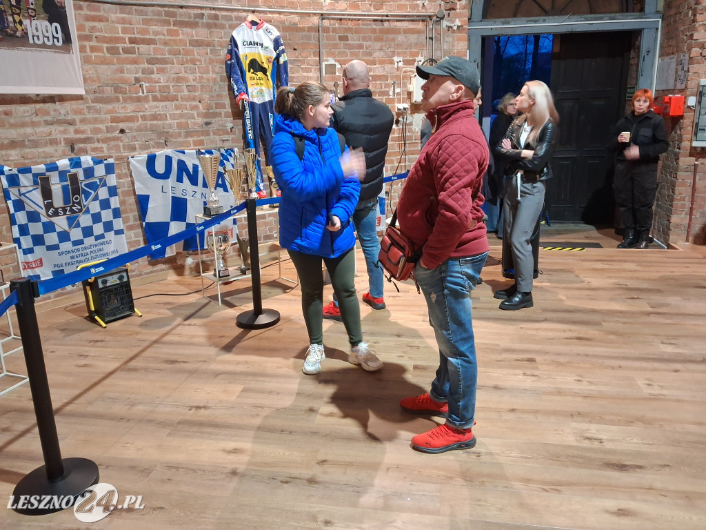 Wystawa żużlowa w Wieży Ciśnień w Lesznie