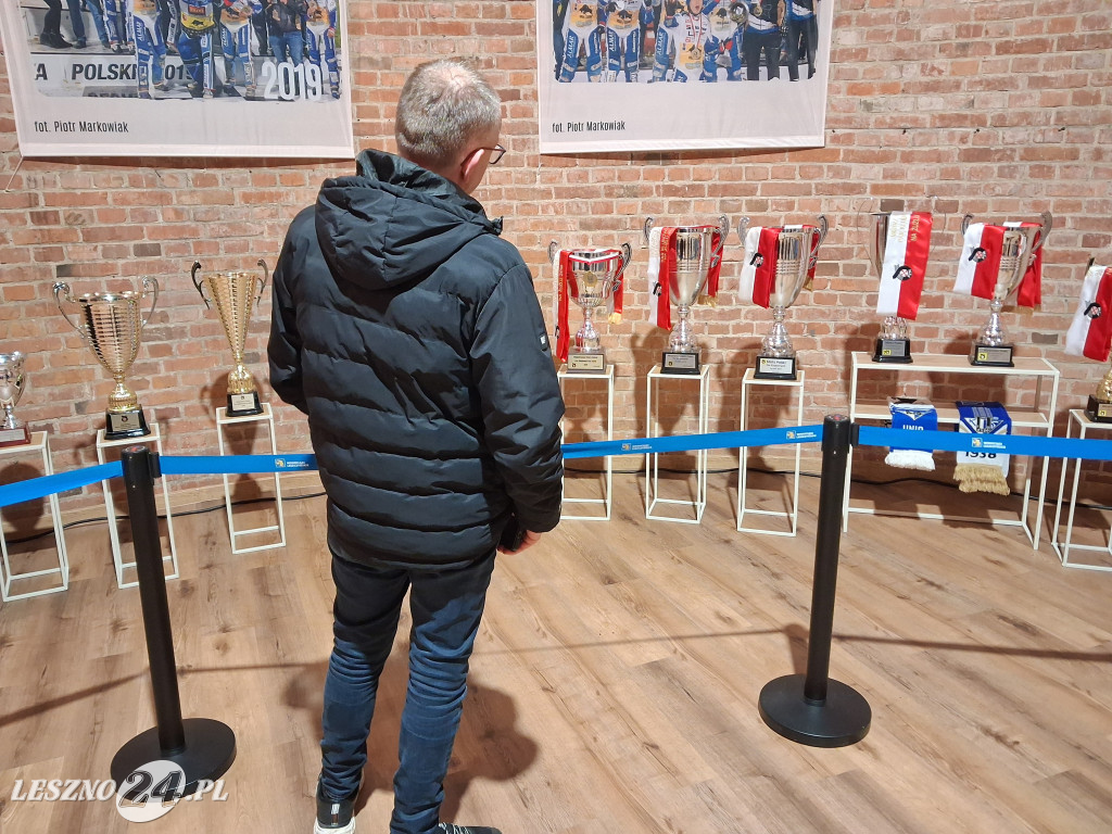 Wystawa żużlowa w Wieży Ciśnień w Lesznie