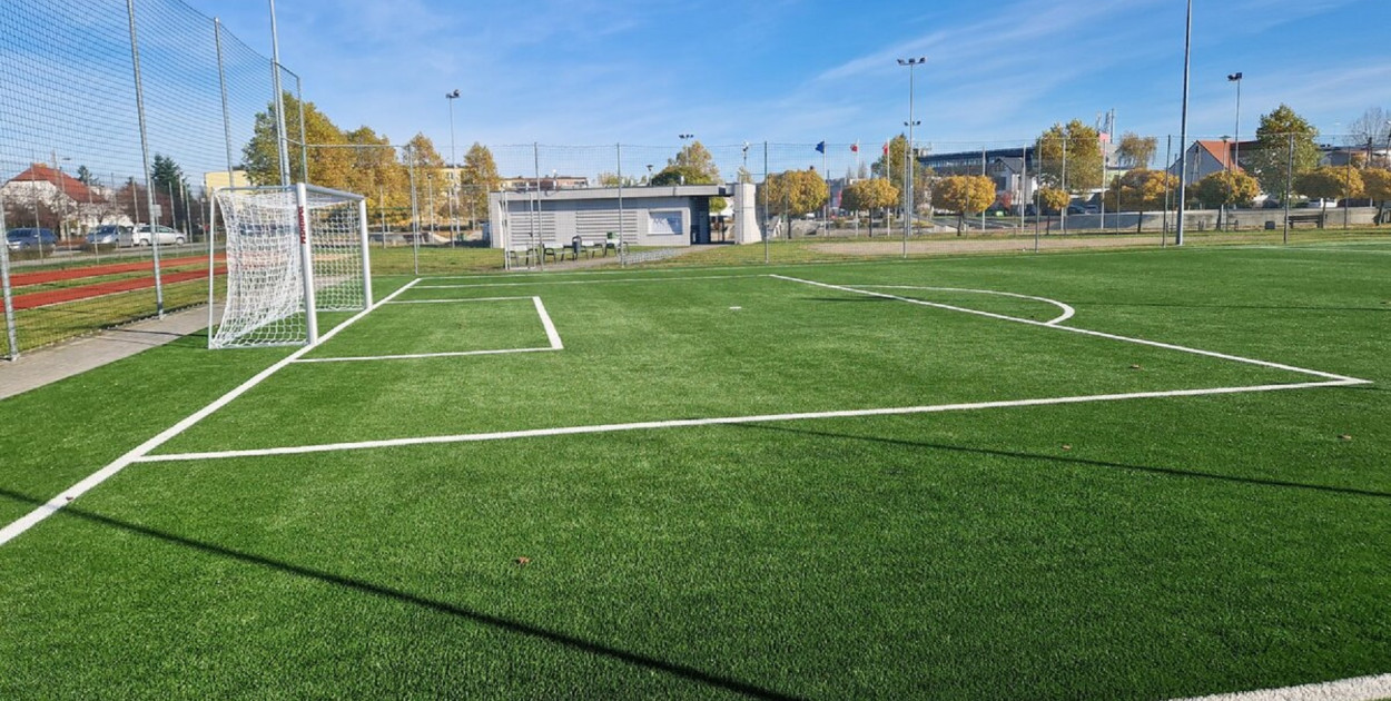 Boisko na Zatorzu jest już gotowe