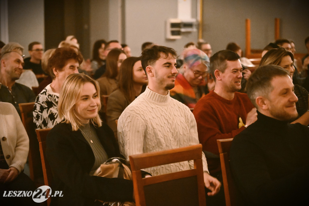 Adam Woronowicz na spotkaniu w Garzynie