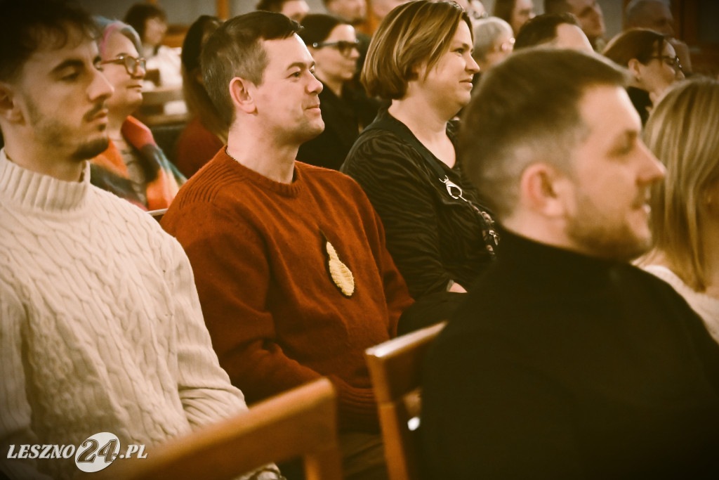 Adam Woronowicz na spotkaniu w Garzynie