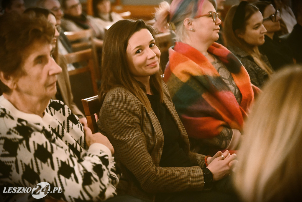 Adam Woronowicz na spotkaniu w Garzynie