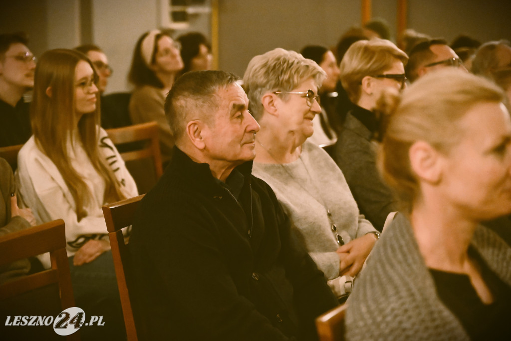 Adam Woronowicz na spotkaniu w Garzynie