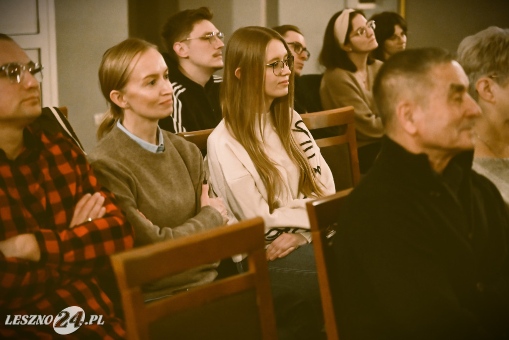 Adam Woronowicz na spotkaniu w Garzynie