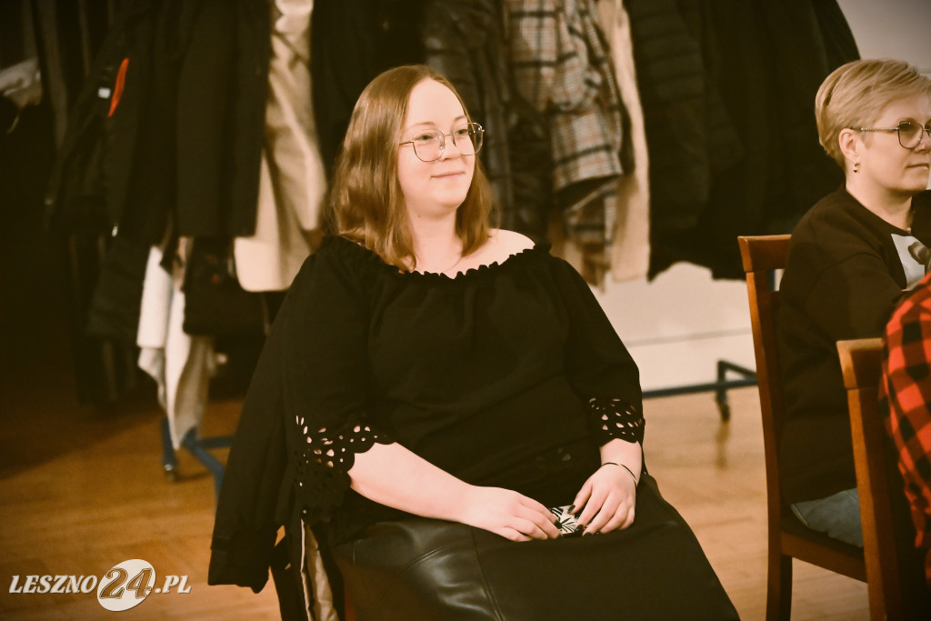 Adam Woronowicz na spotkaniu w Garzynie