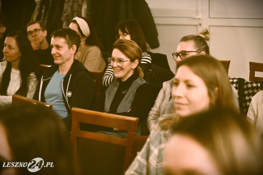 Adam Woronowicz na spotkaniu w Garzynie