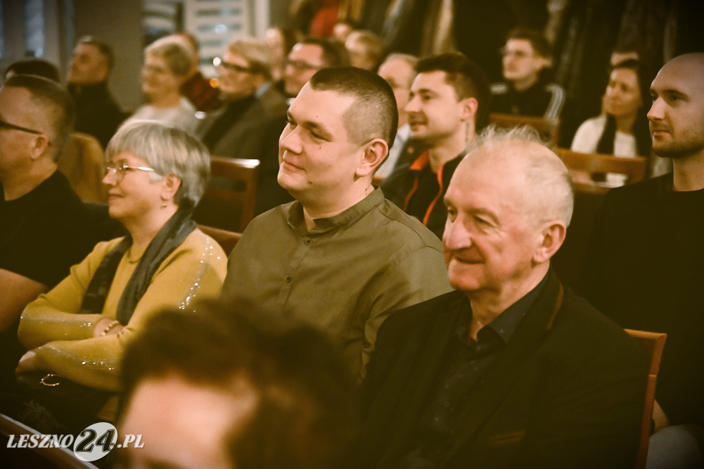 Adam Woronowicz na spotkaniu w Garzynie