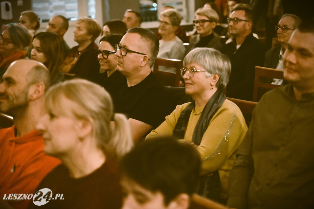 Adam Woronowicz na spotkaniu w Garzynie