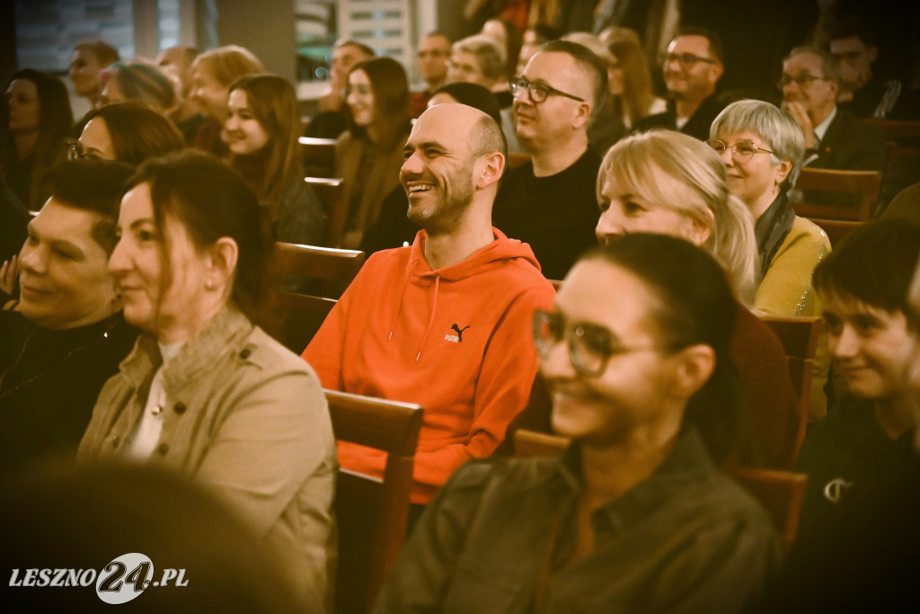 Adam Woronowicz na spotkaniu w Garzynie