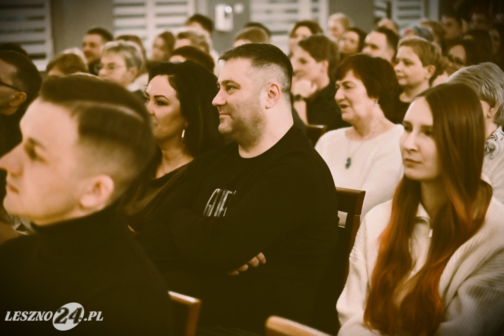 Adam Woronowicz na spotkaniu w Garzynie