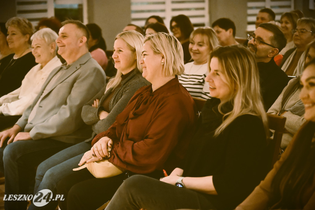 Adam Woronowicz na spotkaniu w Garzynie