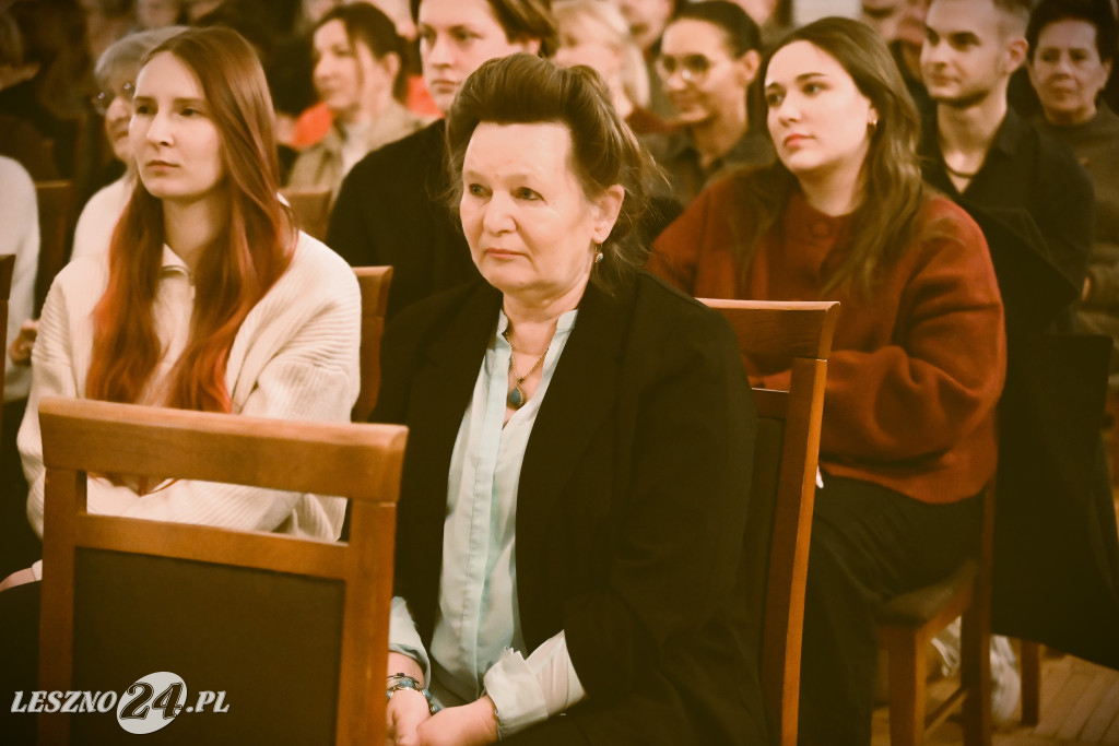 Adam Woronowicz na spotkaniu w Garzynie