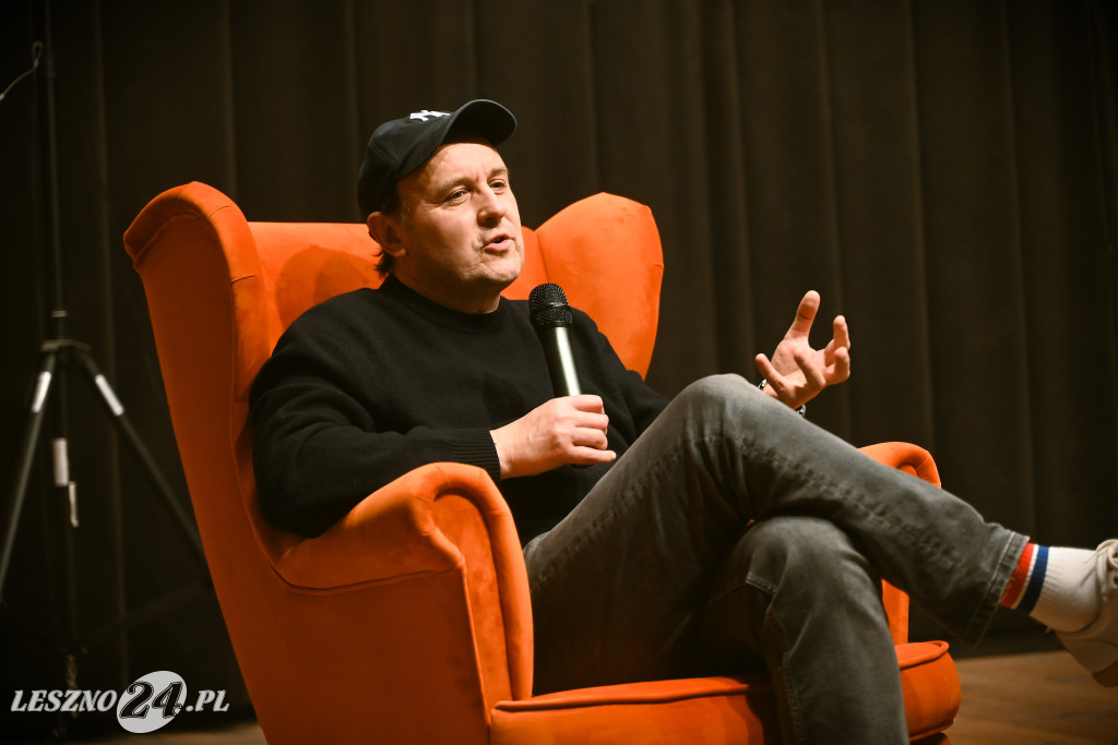 Adam Woronowicz na spotkaniu w Garzynie