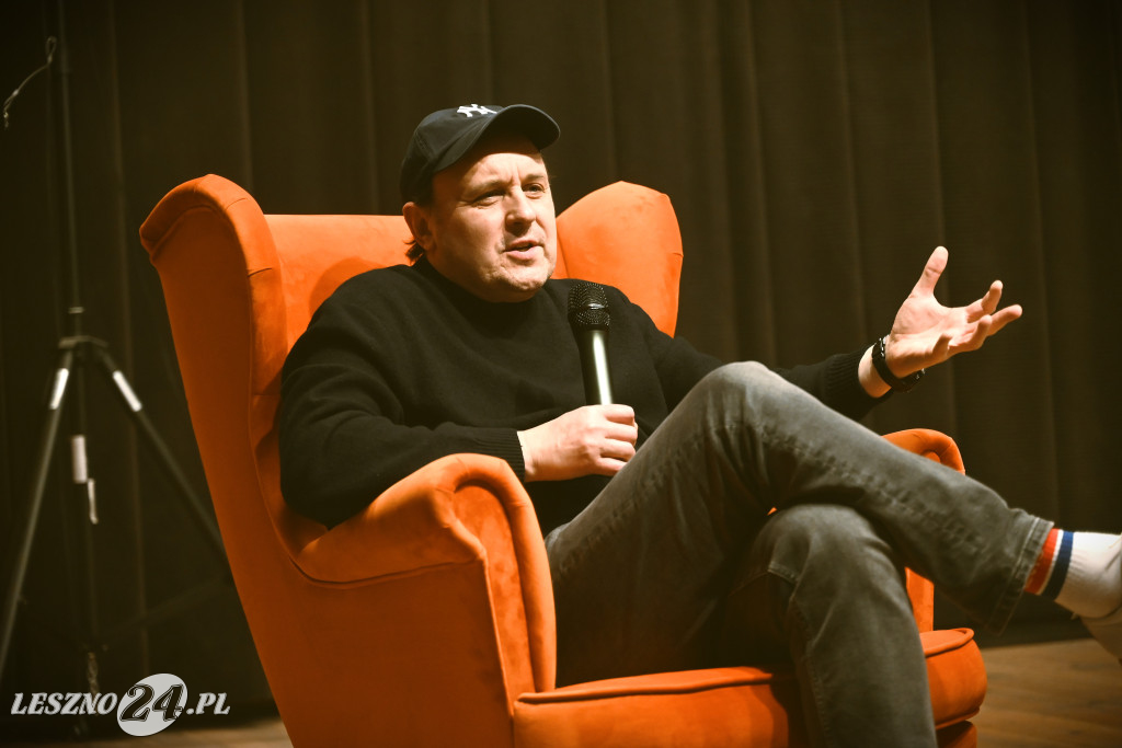 Adam Woronowicz na spotkaniu w Garzynie