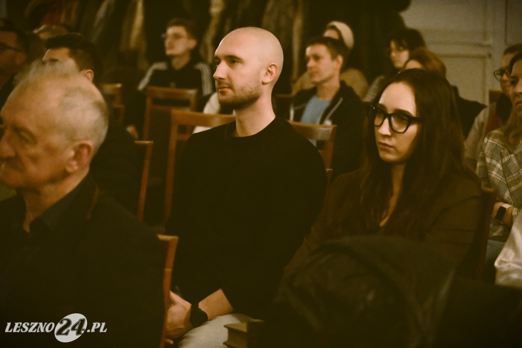 Adam Woronowicz na spotkaniu w Garzynie