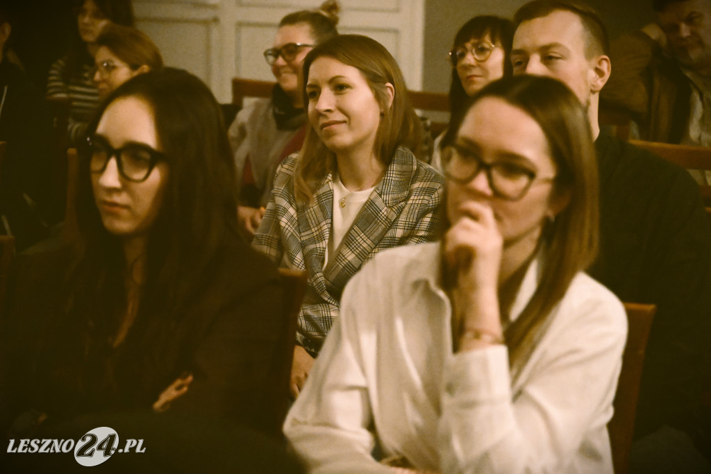 Adam Woronowicz na spotkaniu w Garzynie