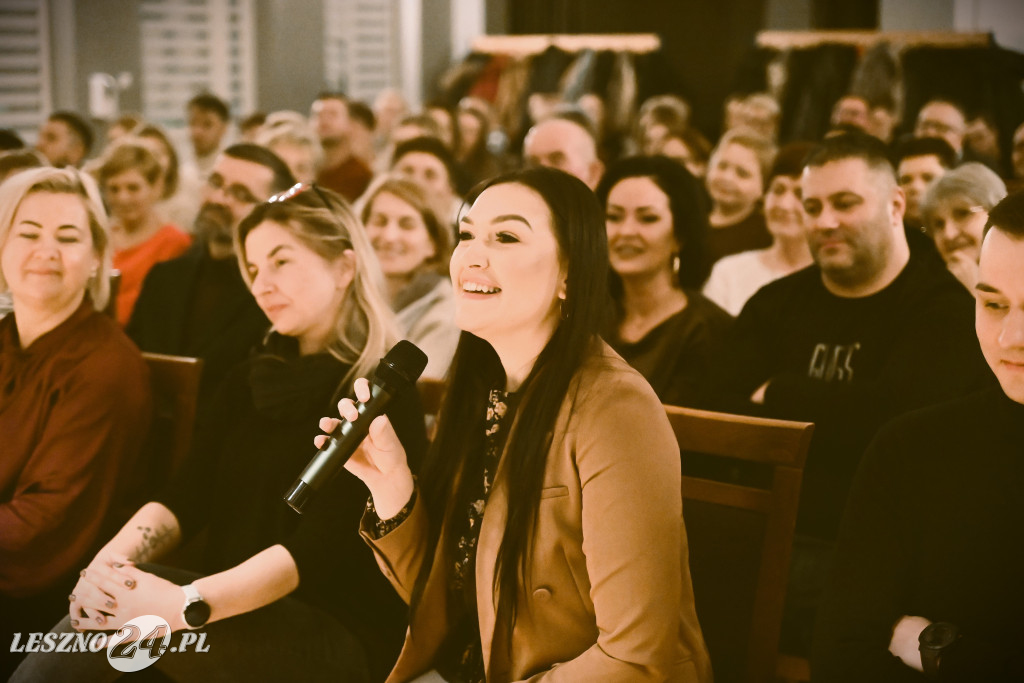 Adam Woronowicz na spotkaniu w Garzynie