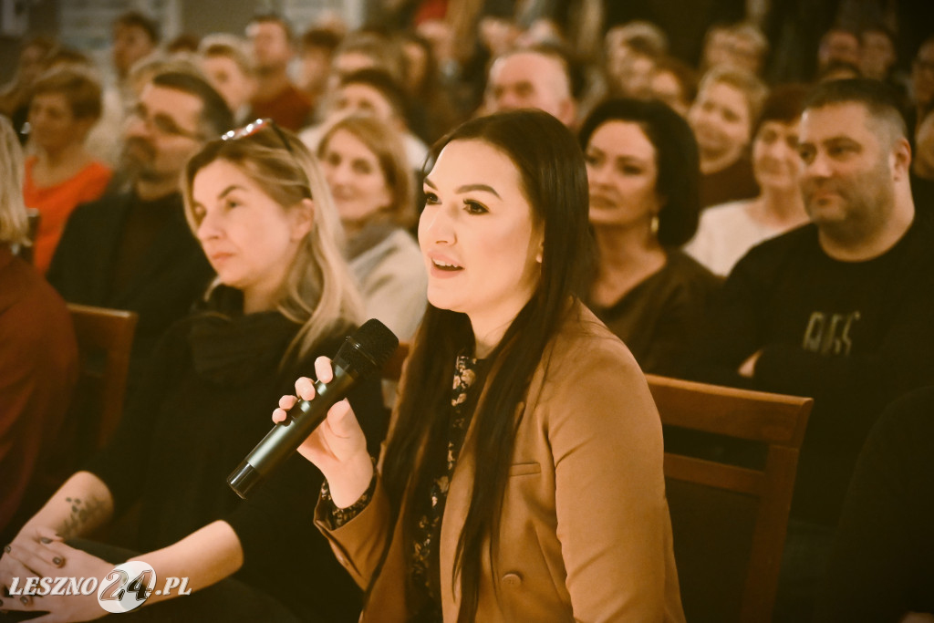 Adam Woronowicz na spotkaniu w Garzynie