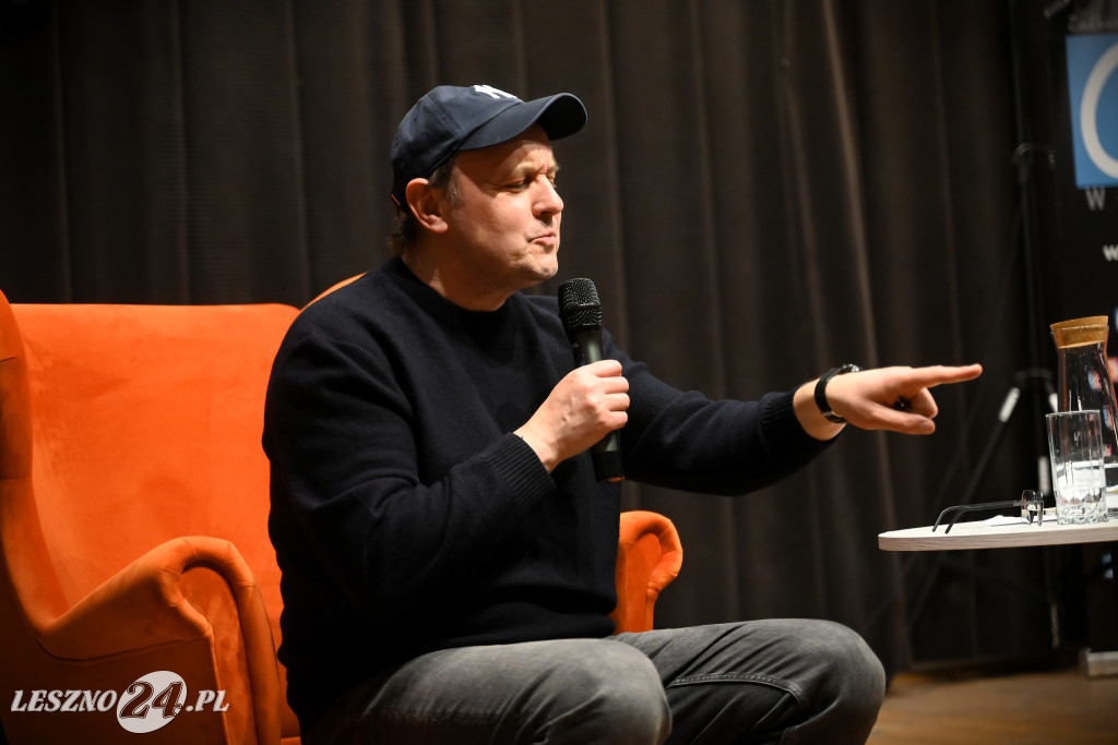 Adam Woronowicz na spotkaniu w Garzynie