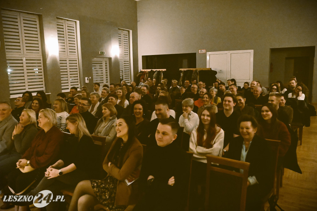 Adam Woronowicz na spotkaniu w Garzynie